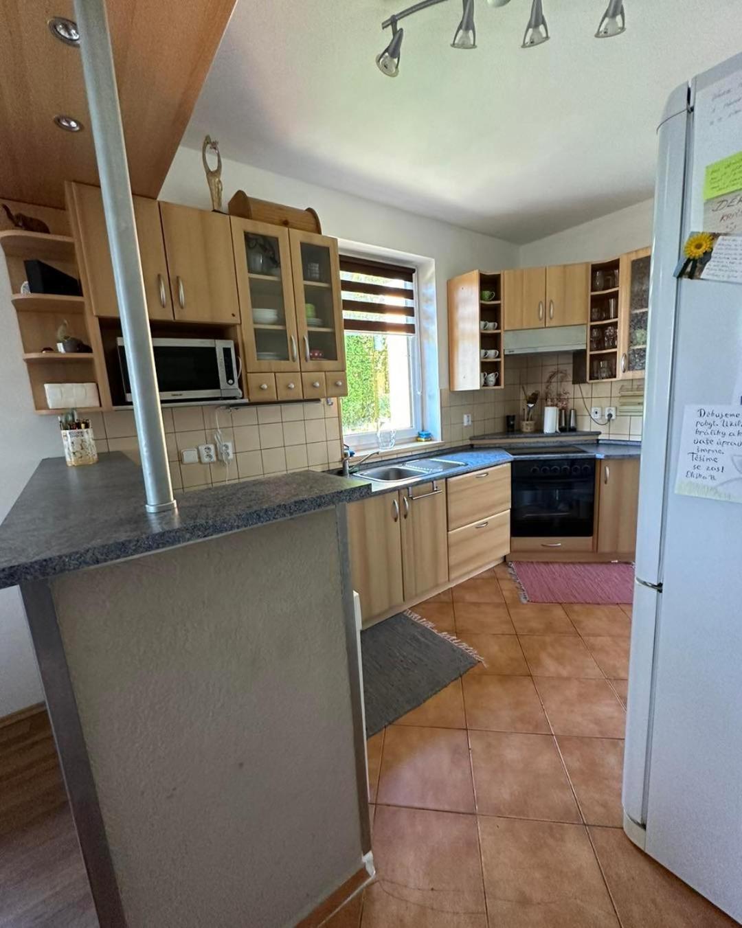 Holiday Home U Lubose Trhové Sviny Dış mekan fotoğraf