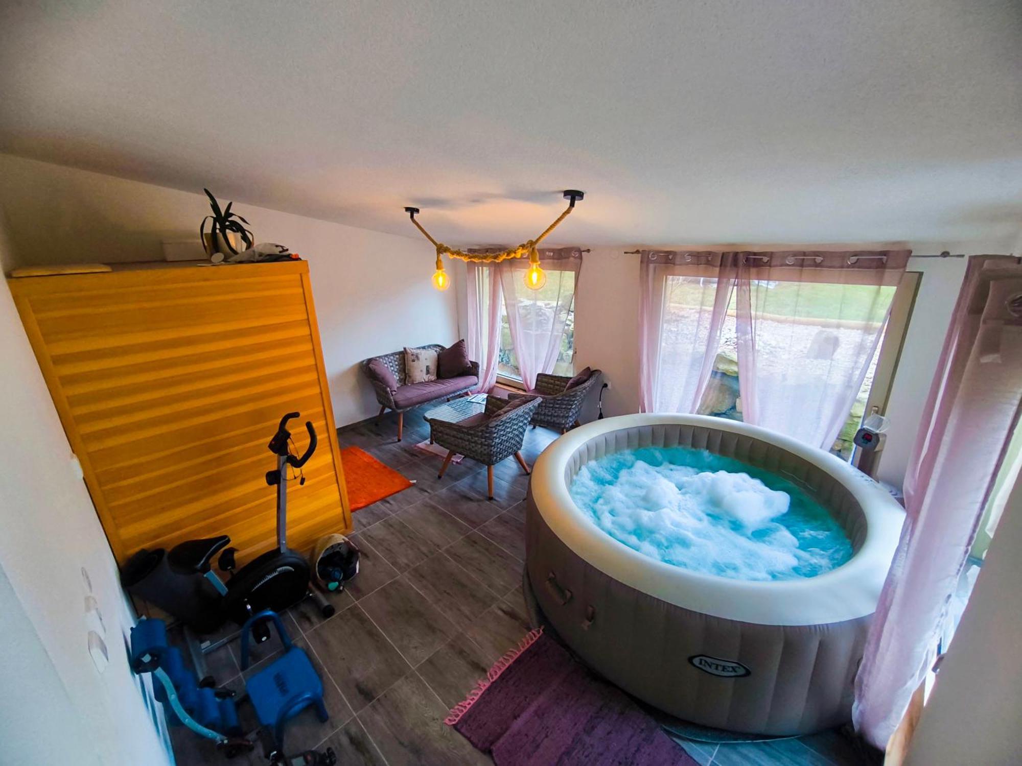 Holiday Home U Lubose Trhové Sviny Dış mekan fotoğraf