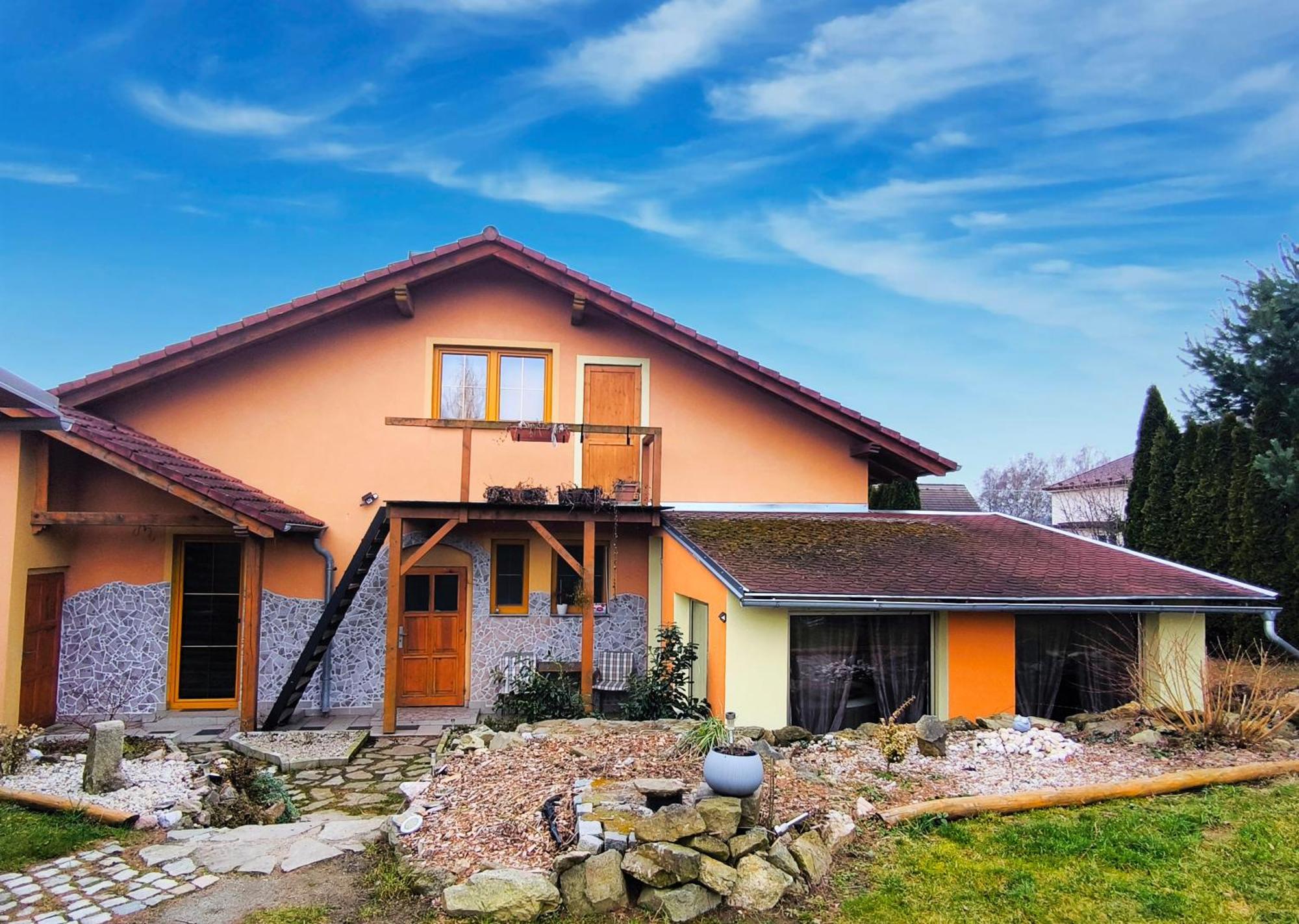 Holiday Home U Lubose Trhové Sviny Dış mekan fotoğraf